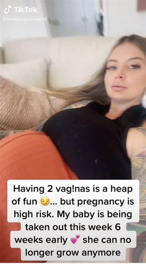 only fans girl with two vaginas|OnlyFans model with two vaginas uses one for work。